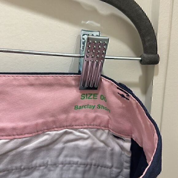 Lilly Pulitzer Barclay Navy shorts Size 00 - Picture 3 of 5